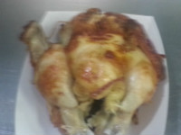 close up of barbeque chicken made in Meal Mart on Main Street