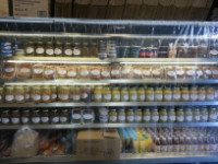 Fridge full of kugels, soup, hearing, Horseradish
